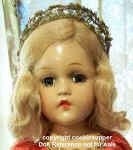 1947 Madame Alexander Sleeping Beauty doll face