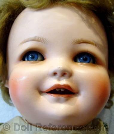 Jeanne I. Orsini infant or baby doll, 17"