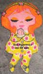 1964-1967 Mattel Patters Pillow doll, 18" 