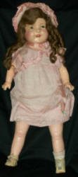 1930s Perfect Toy Marianne doll, 18"
