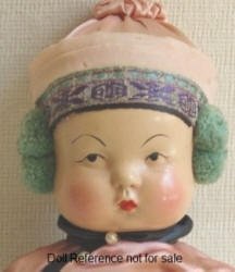 1930s Quan Quan Co.Ming Ming baby doll 11"