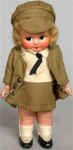1943 Reliable Novelty Army doll, 8"