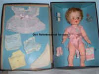 1958 Horsman Tear Drop Tammy doll, 15" 