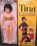 1963 Ross Tina Cassini doll, 12", Oleg Cassini daughter