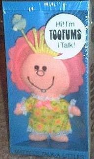 1970 Mattel Talk a Littles Toofums doll, 6"