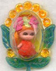 3741 Flower Pin doll 1968-70