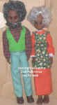 Grandpa & Grandma happy family dolls