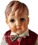 1951 American Character Sonny Boy doll, 18" tall