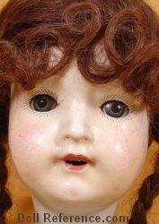 1918-1920 Art Craft Dolly Face doll, 21"