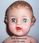 1952 Ideal Hugee Girl doll 15"