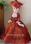 1987 Alexander Portrait Doll; Sarah Bernhardt 21" 