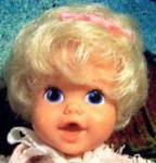 1968 Mattel Baby Fun doll, 7 1/2"