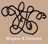 Wagner & Zetzsche elaborate intertwined initials doll mark