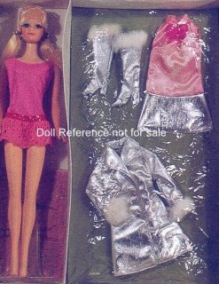 1588 PJ Doll - Swingin n' Silver gift set Sears 1970