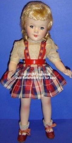 1950s ABC Mary Hoyer type doll 14"