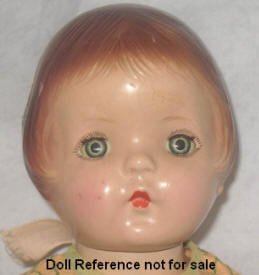 American Character, Sally, 13" pastsy type dol