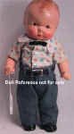 1928 American Character Puggy doll, 12" tall