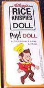 1968 Kelloggs Pop doll box