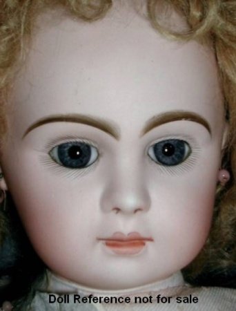 Danel & Cie Paris Bebe doll face, 27"