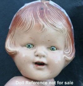 1930s Eegee, Chikie doll, 17", Patsy type