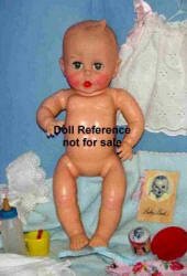 1955-1958 Sun Rubber Gerber Baby Doll 13"