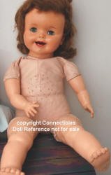 Ideal 1954-1957 Magic Lips doll, 24"