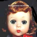 1956-1958 Alexander Lissy doll face