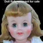 1963 Alexander Melinda doll face