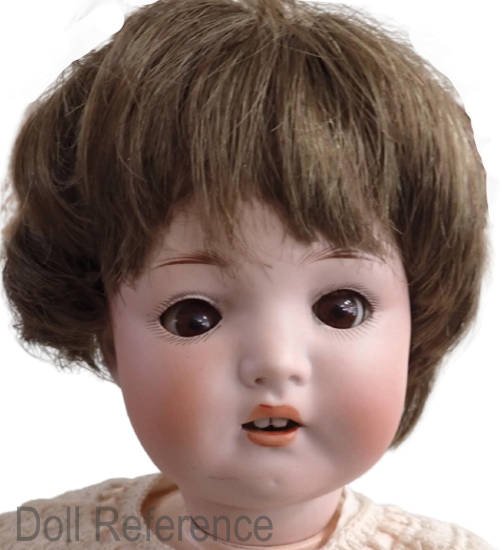 ca. 1923+ Paul Schmitt bisque head character Baby doll 12" doll mark PSt