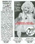 Sears Ideal Shirley Temple baby doll ad 1935