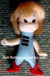 1967 Swedlin Mini Martian Marti doll, 4 1/2"