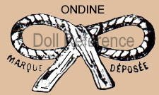 Charles Bertrand doll mark Ondine tied cord symbol 1878