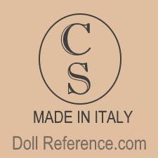 Cavicchi doll mark CS Made in Italy
