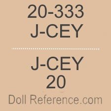 J. Cey Doll Company, Inc. doll mark J-CEY 20-333, 20