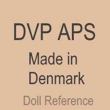 Dandol doll mark DVP APS Made in Denmark