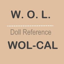 Giltoy Company doll mark W.O.L., WOL-CAL