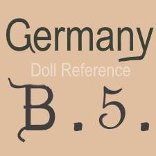 William Goebel doll mark Germany B5