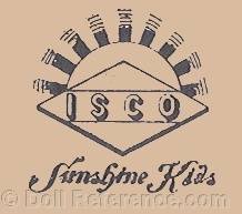 Indestucto Specialties doll mark ISCO Sunshine Kids
