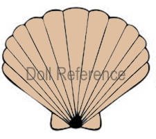 J.K. Køge doll mark sea shell symbol