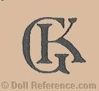 Gustav Korn doll mark GK
