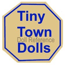 Alma LeBlanc Tiny Town doll mark tag