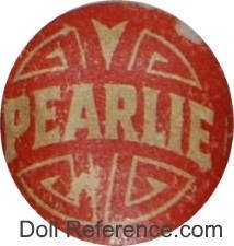 Limbach doll mark Pearlie label doll mold P607