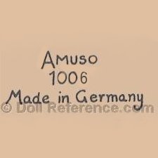 August Möller & Sohn doll mark AMUSO 1006 Made in Germany