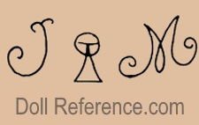 Mothereau doll mark J symbol M