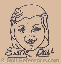 M. Pessner & Co doll mark Sistie doll 
