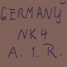 Recknagel doll mark Germany NK 4 A 1 R