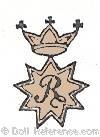 Schfer & Vater doll mark a crown star R