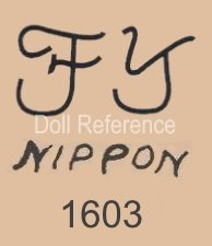 Yamato Importing doll mark FY Nippon 1603