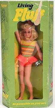 1143 Mattel Living Fluff doll 1971-72