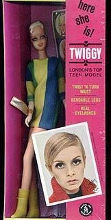 1185 Twiggy Twist n Turn doll 1967-1968